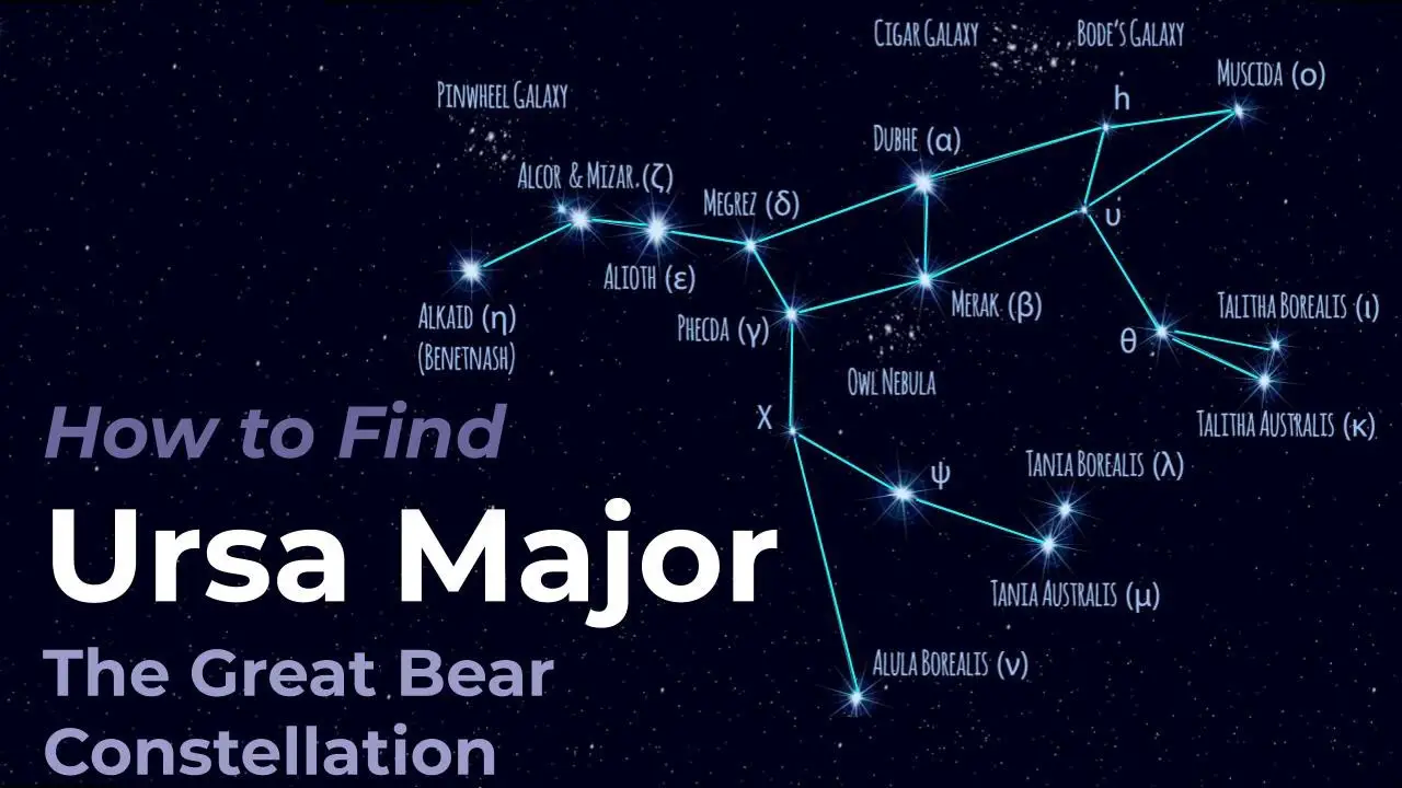 Большая медведица 2024. Мерак звезда. Ursa Major. Ursa Major Созвездие. Созвездие по английски.