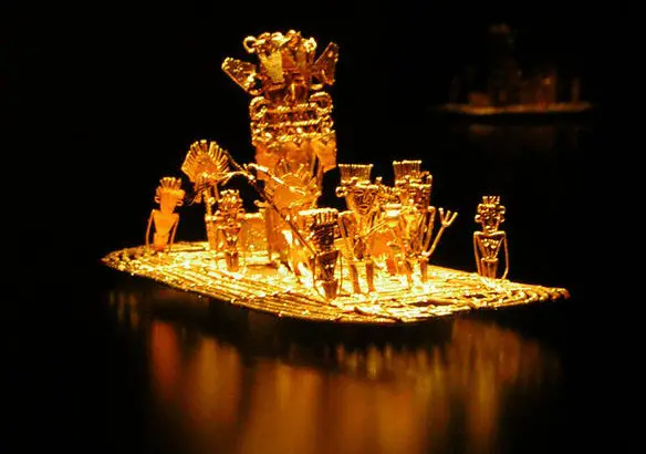 Guatavita goddess Muisca Raft Guatavita goddess