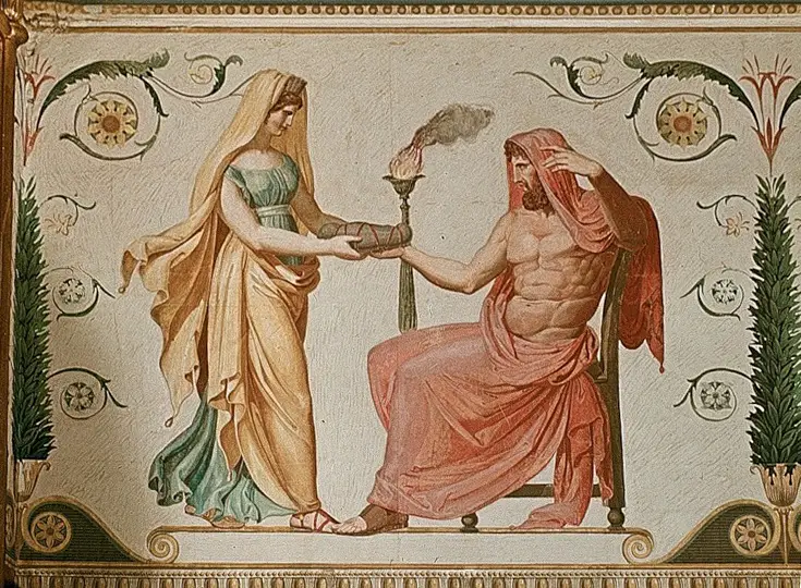 Cronos and Rhea Cronos and Rhea by Karl Friedrich Schinkel
