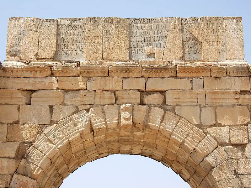 Arch of Caracalla at Volubilis