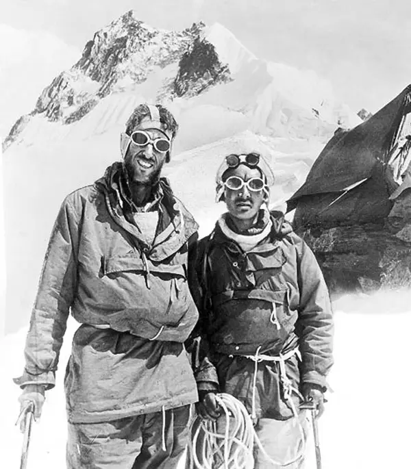 Hillary on Mount Everest