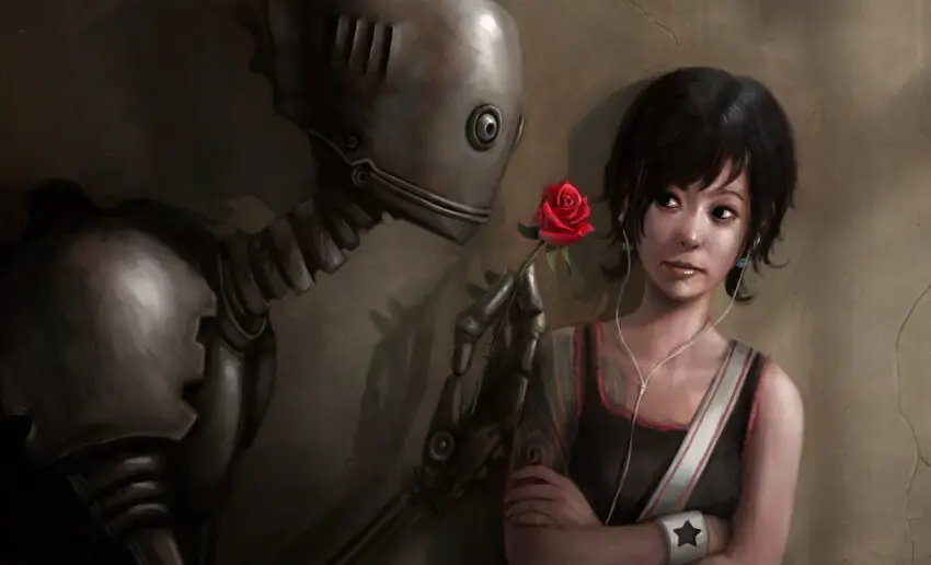 robot in love