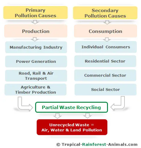 pollution causes