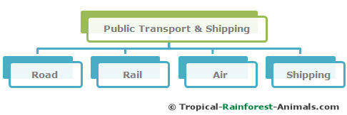 public transport, pollution