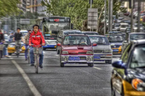 pollution causes, shanghai traffic, population growth